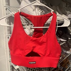 Ryderwear Sports Bra Red